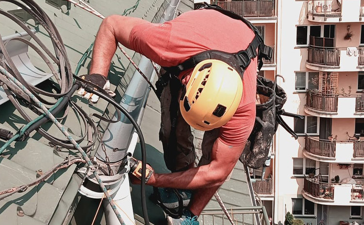 alpinplus - wymiana rynien dla wspólnot mieszkaniowych